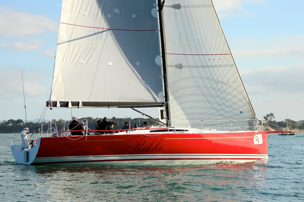 Rikki pictured at the start of the Evolution Sails Sail Noumea 2012 race © Richard Gladwell www.photosport.co.nz